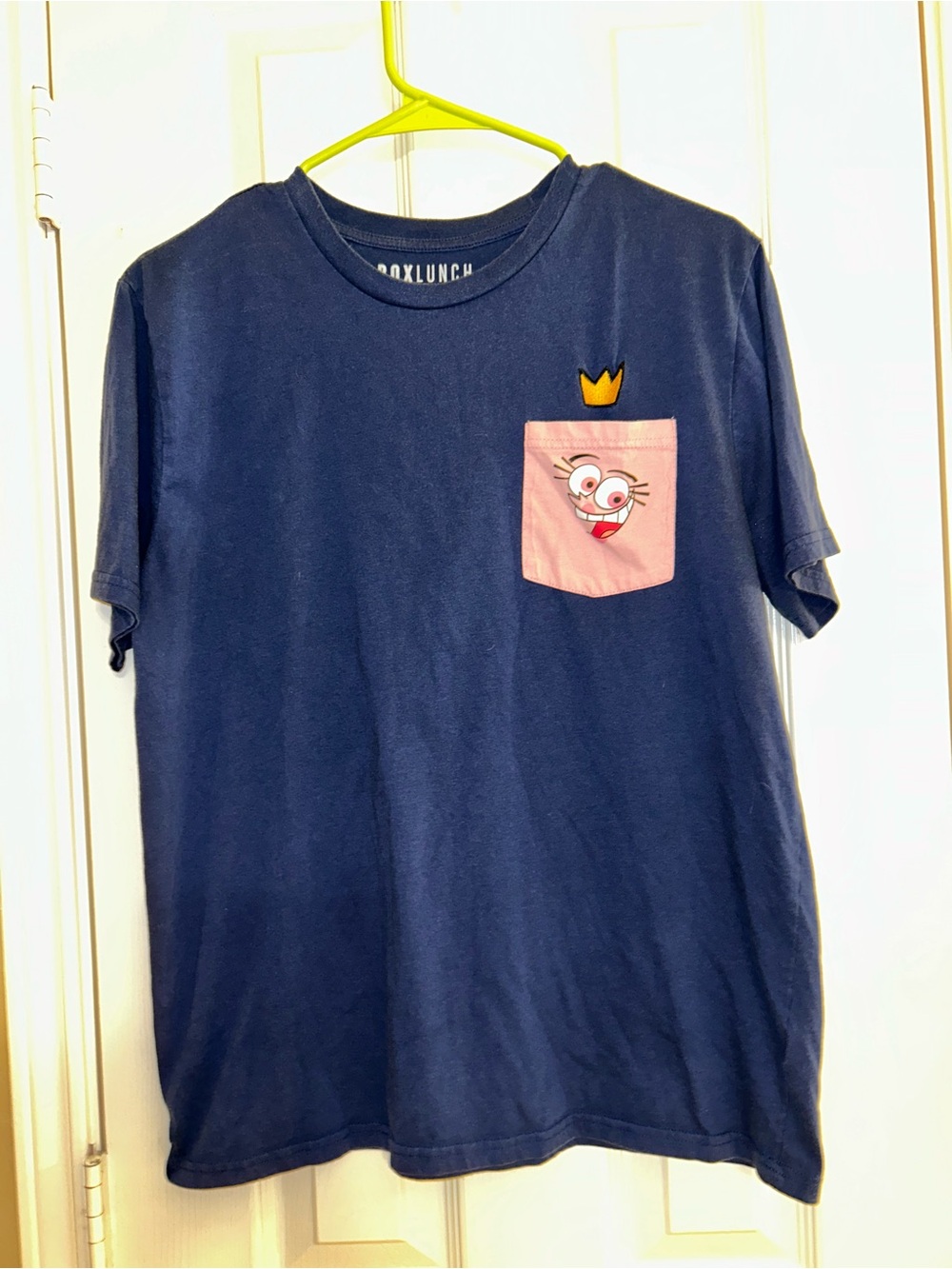 NWOT The Fairly Odd Parents Wanda Pocket T-Shirt BoxLunch Exclusive Size Large